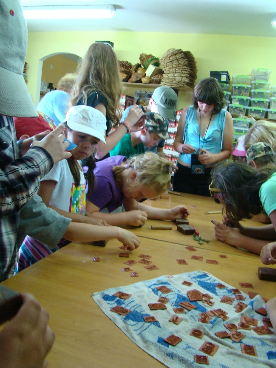 69 Taky jsme si někteří zkusili mýdlíčko vyrobit...